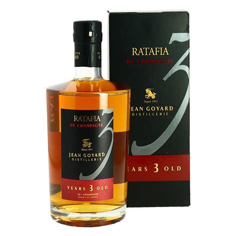 ratafia jean goyard prix|Ratafia de Champagne .